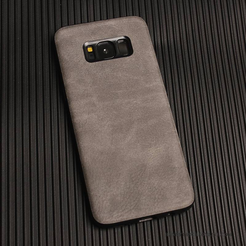 Hülle Samsung Galaxy S8+ Kreativ Einfach Gelb, Case Samsung Galaxy S8+ Taschen Anti-sturz Trend