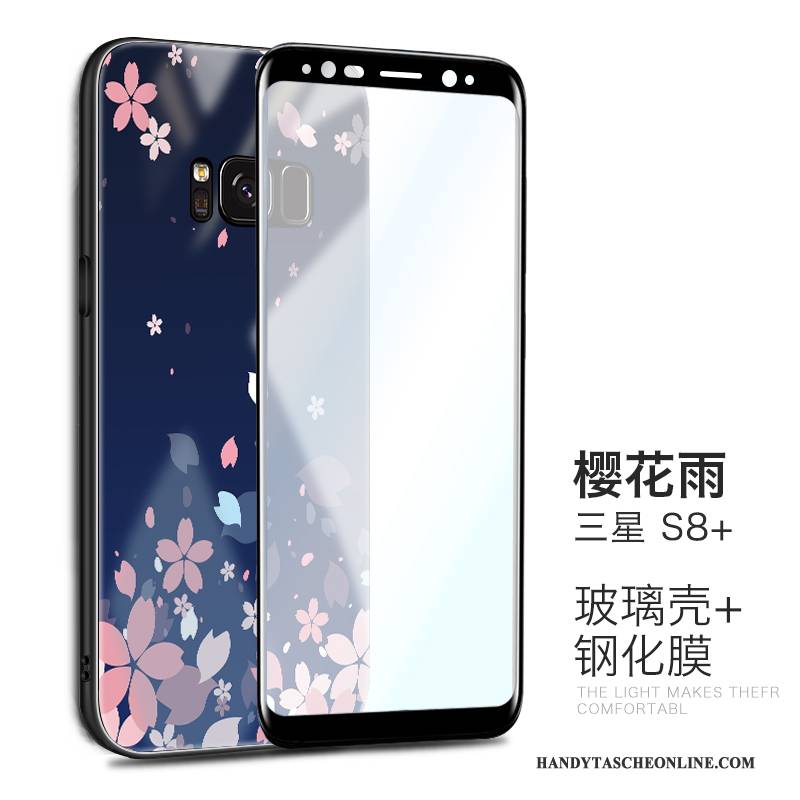 Hülle Samsung Galaxy S8+ Kreativ Glas Trend, Case Samsung Galaxy S8+ Schutz Persönlichkeit Handyhüllen