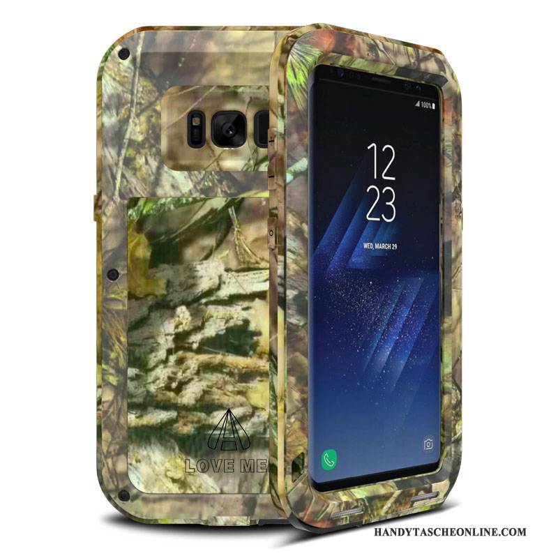 Hülle Samsung Galaxy S8+ Kreativ Handyhüllen Persönlichkeit, Case Samsung Galaxy S8+ Metall Anti-sturz Trend