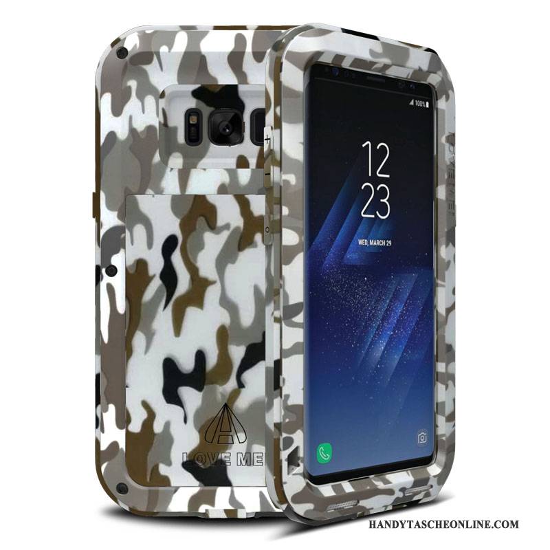 Hülle Samsung Galaxy S8+ Kreativ Handyhüllen Persönlichkeit, Case Samsung Galaxy S8+ Metall Anti-sturz Trend