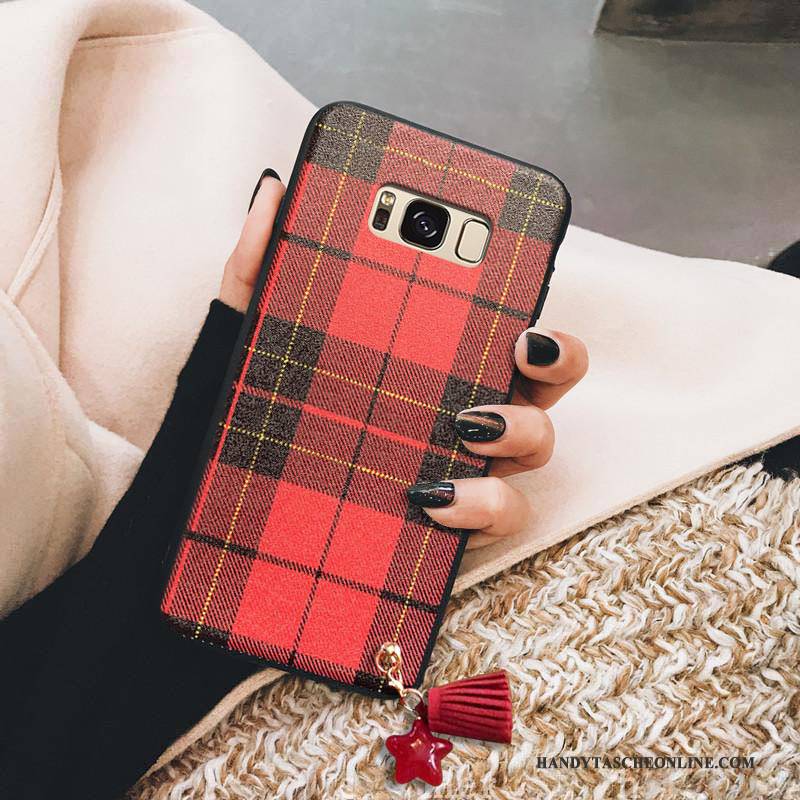 Hülle Samsung Galaxy S8 Kreativ Handyhüllen Rot, Case Samsung Galaxy S8 Trendmarke Trend