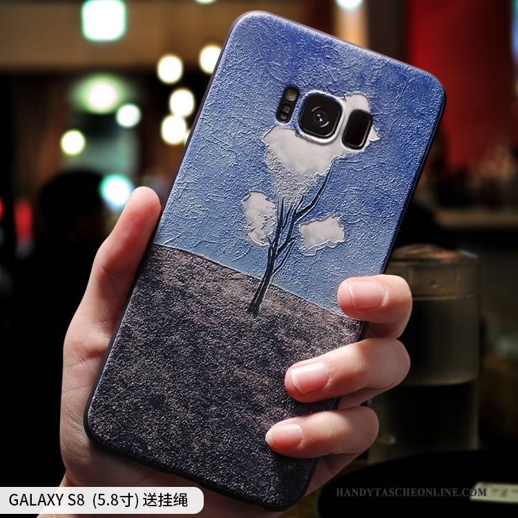 Hülle Samsung Galaxy S8 Kreativ Persönlichkeit Handyhüllen, Case Samsung Galaxy S8 Silikon Anti-sturz Trend