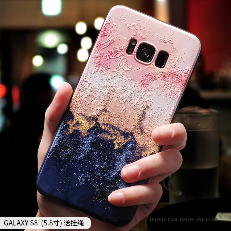 Hülle Samsung Galaxy S8 Kreativ Persönlichkeit Handyhüllen, Case Samsung Galaxy S8 Silikon Anti-sturz Trend