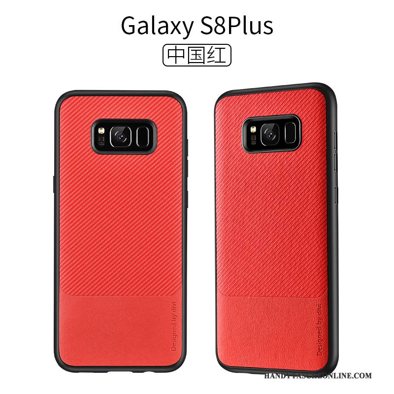 Hülle Samsung Galaxy S8+ Kreativ Persönlichkeit Schlank, Case Samsung Galaxy S8+ Taschen Rot Handyhüllen