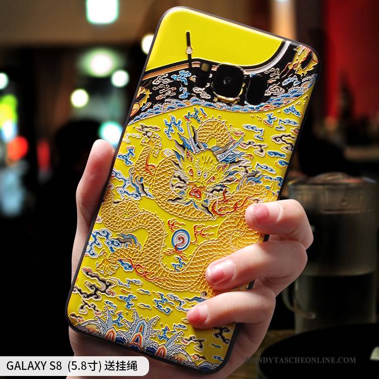 Hülle Samsung Galaxy S8+ Kreativ Rot Anti-sturz, Case Samsung Galaxy S8+ Weiche Handyhüllen Liebhaber