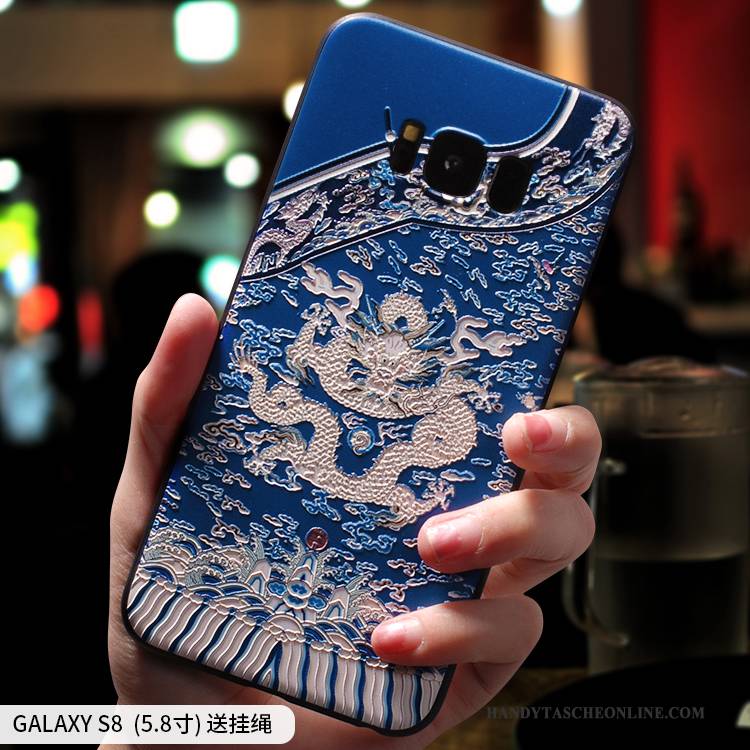 Hülle Samsung Galaxy S8+ Kreativ Rot Anti-sturz, Case Samsung Galaxy S8+ Weiche Handyhüllen Liebhaber