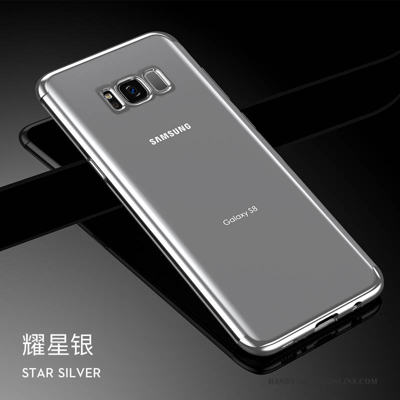 Hülle Samsung Galaxy S8 Kreativ Transparent Schlank, Case Samsung Galaxy S8 Taschen Trend Handyhüllen