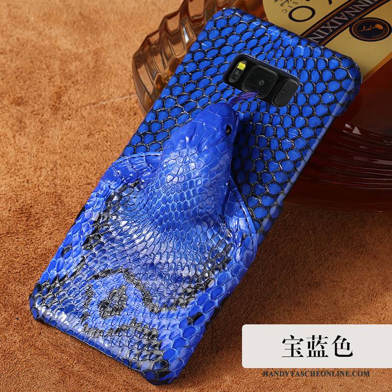 Hülle Samsung Galaxy S8+ Leder Trend Schnalle, Case Samsung Galaxy S8+ Lederhülle Ring Handyhüllen