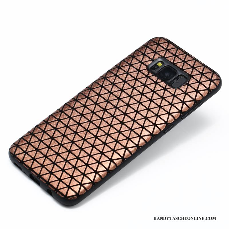 Hülle Samsung Galaxy S8+ Luxus Hintere Abdeckung Handyhüllen, Case Samsung Galaxy S8+ Lederhülle Trend Lila