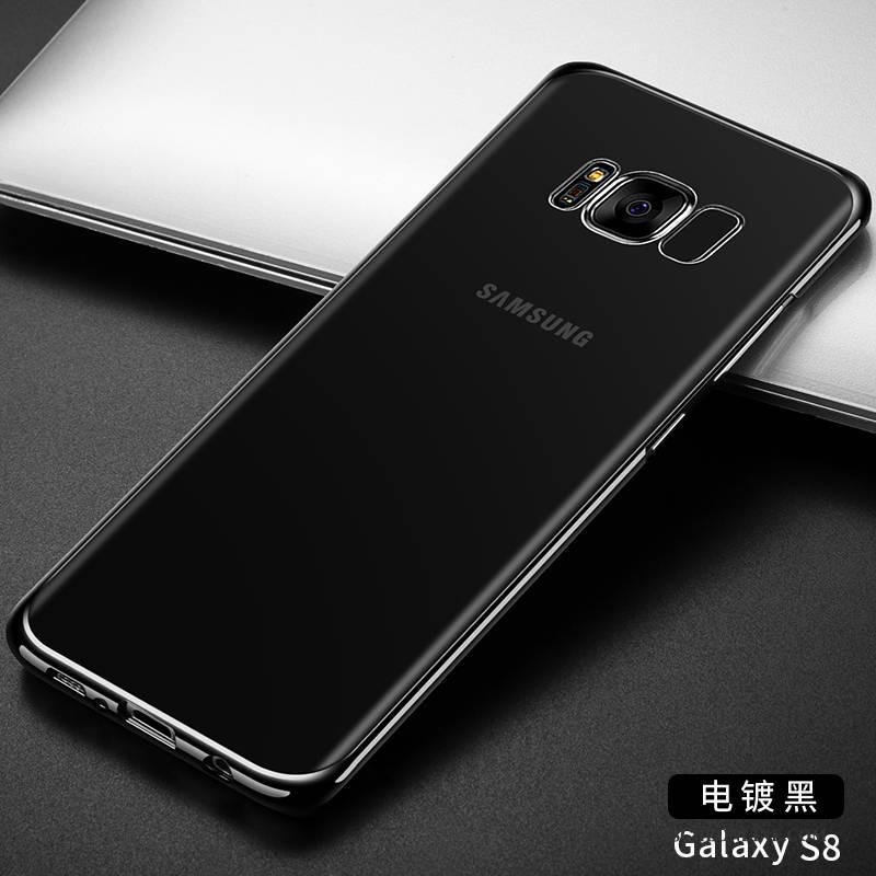 Hülle Samsung Galaxy S8 Luxus Trend Anti-sturz, Case Samsung Galaxy S8 Schutz Schwer Schwarz