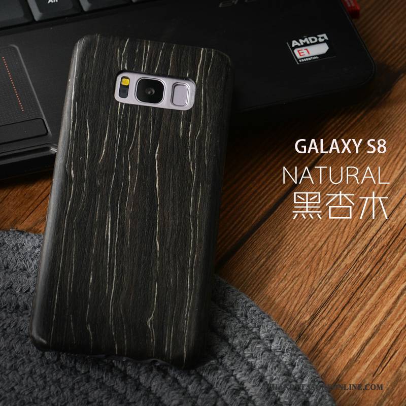 Hülle Samsung Galaxy S8 Massivholz Geschenk Handyhüllen, Case Samsung Galaxy S8 Schutz Holz Schlank