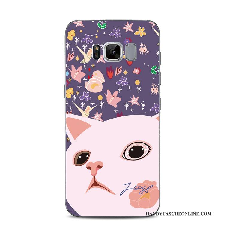 Hülle Samsung Galaxy S8+ Prägung Anti-sturz Handyhüllen, Case Samsung Galaxy S8+ Taschen Grün Lichtfarbe