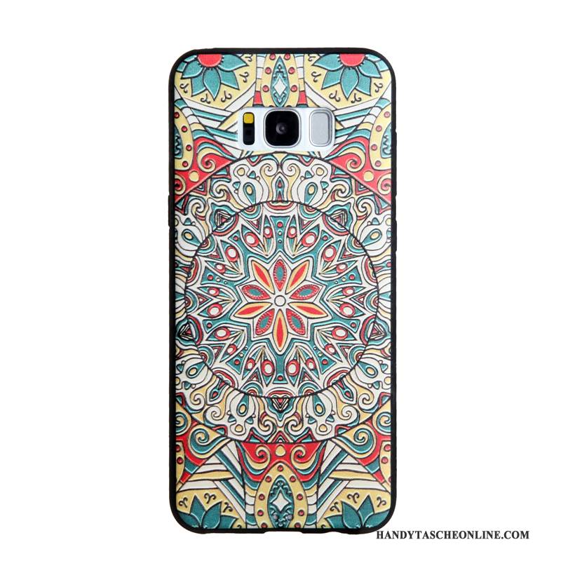 Hülle Samsung Galaxy S8+ Prägung Business Trend, Case Samsung Galaxy S8+ Karikatur Handyhüllen