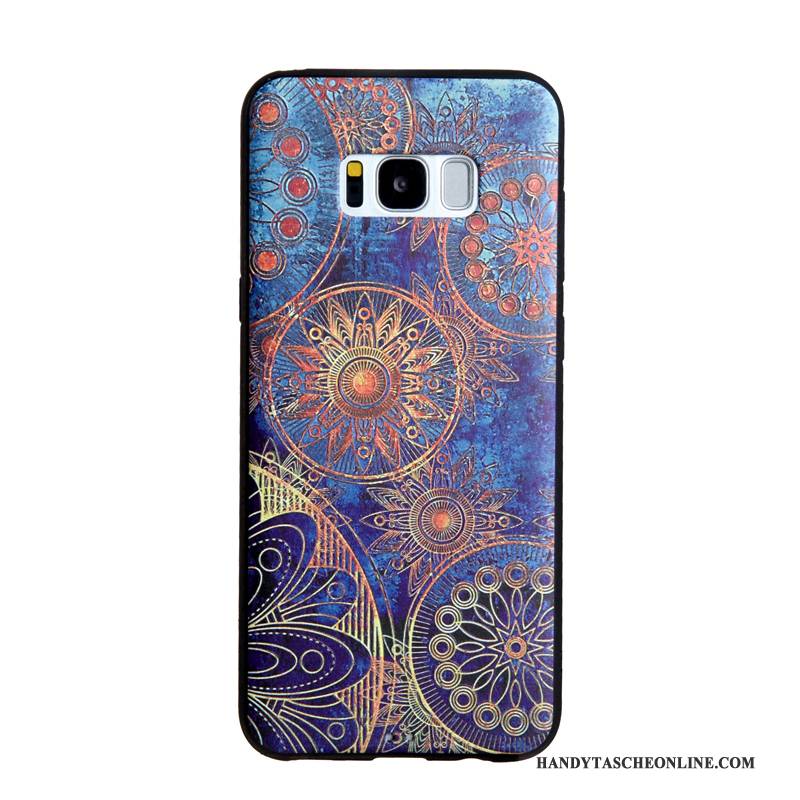 Hülle Samsung Galaxy S8+ Prägung Business Trend, Case Samsung Galaxy S8+ Karikatur Handyhüllen