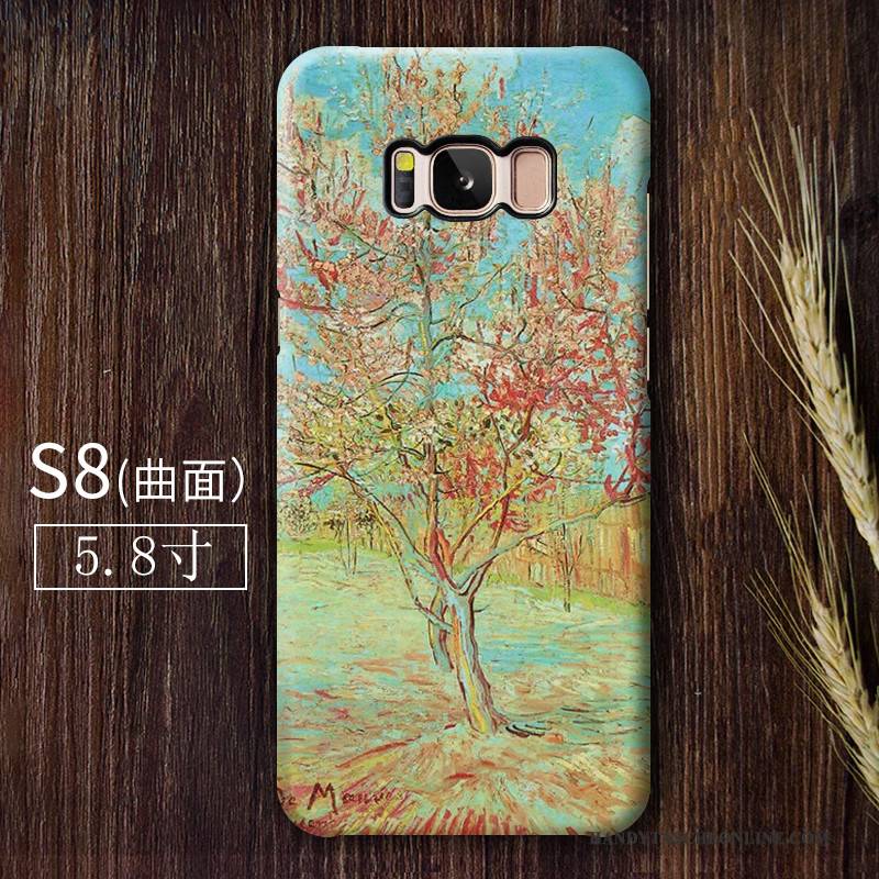 Hülle Samsung Galaxy S8+ Retro Schwer Kunst, Case Samsung Galaxy S8+ Anti-sturz Nubuck