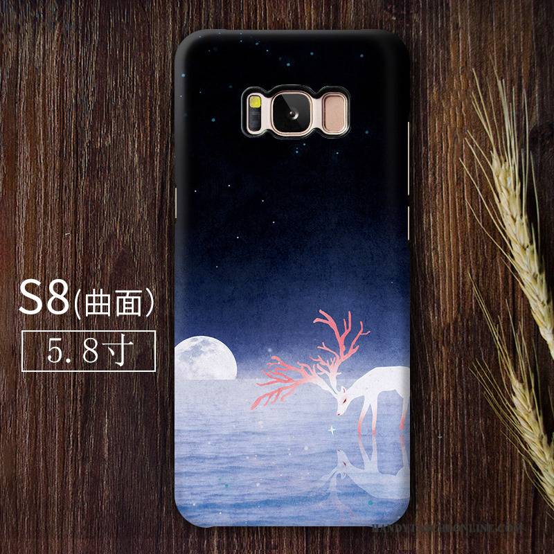 Hülle Samsung Galaxy S8 Schutz Anti-sturz Handyhüllen, Case Samsung Galaxy S8 Persönlichkeit Kunst