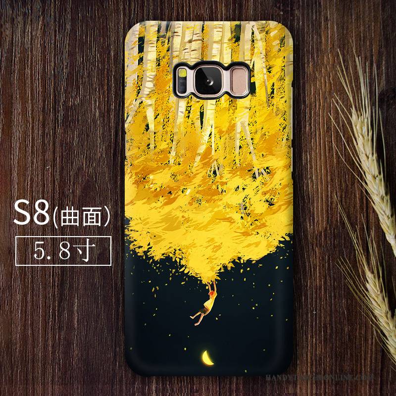 Hülle Samsung Galaxy S8 Schutz Anti-sturz Handyhüllen, Case Samsung Galaxy S8 Persönlichkeit Kunst