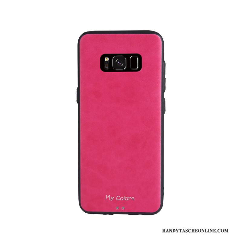 Hülle Samsung Galaxy S8 Schutz Business Blau, Case Samsung Galaxy S8 Weiche Handyhüllen