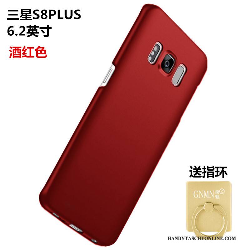 Hülle Samsung Galaxy S8+ Schutz Gold Schwer, Case Samsung Galaxy S8+ Nubuck Handyhüllen