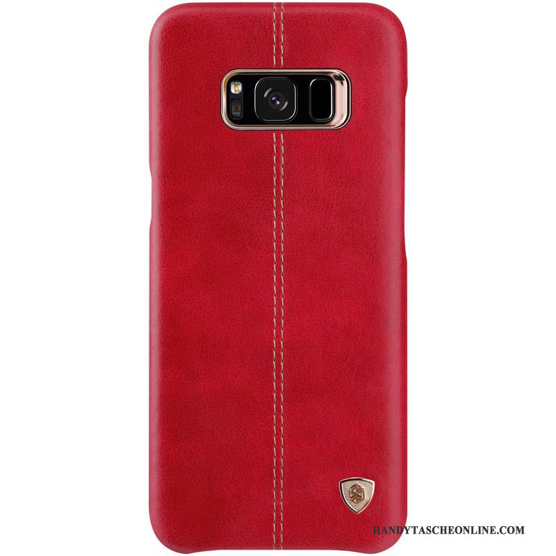 Hülle Samsung Galaxy S8+ Schutz Gold Verschleißfeste, Case Samsung Galaxy S8+ Handyhüllen Rot