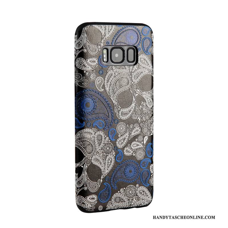 Hülle Samsung Galaxy S8+ Schutz Handyhüllen Gelb, Case Samsung Galaxy S8+ Karikatur Trend