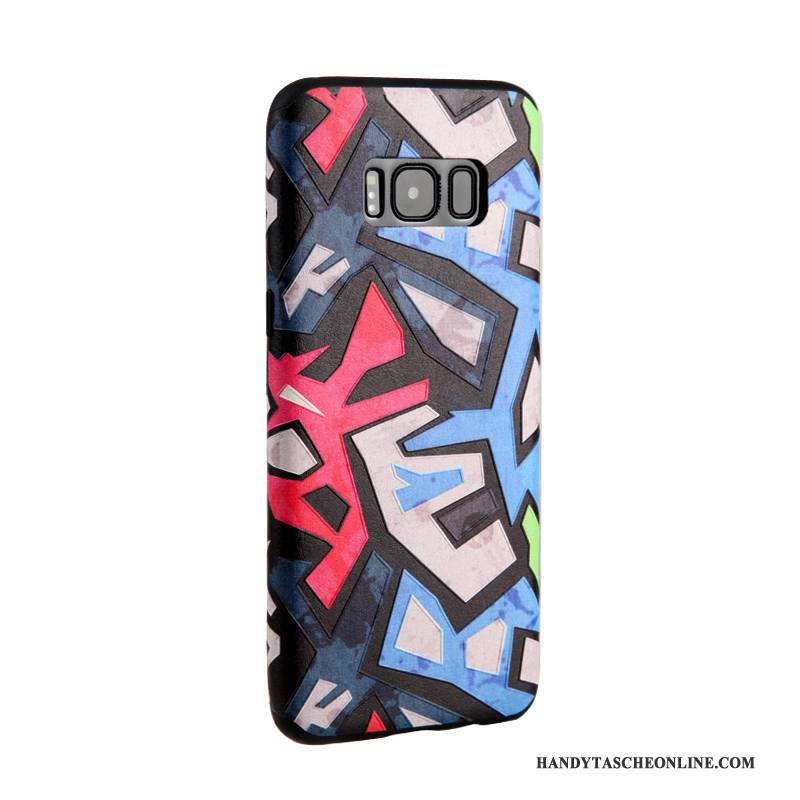 Hülle Samsung Galaxy S8+ Schutz Handyhüllen Gelb, Case Samsung Galaxy S8+ Karikatur Trend