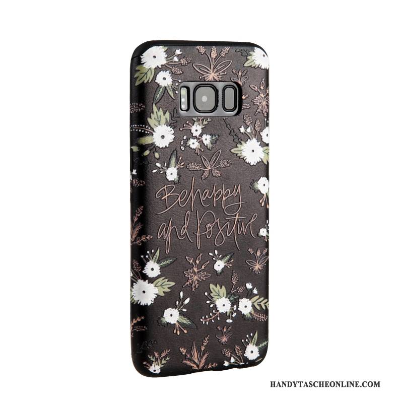 Hülle Samsung Galaxy S8+ Schutz Handyhüllen Gelb, Case Samsung Galaxy S8+ Karikatur Trend