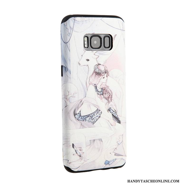 Hülle Samsung Galaxy S8+ Schutz Handyhüllen Hängende Verzierungen, Case Samsung Galaxy S8+ Prägung