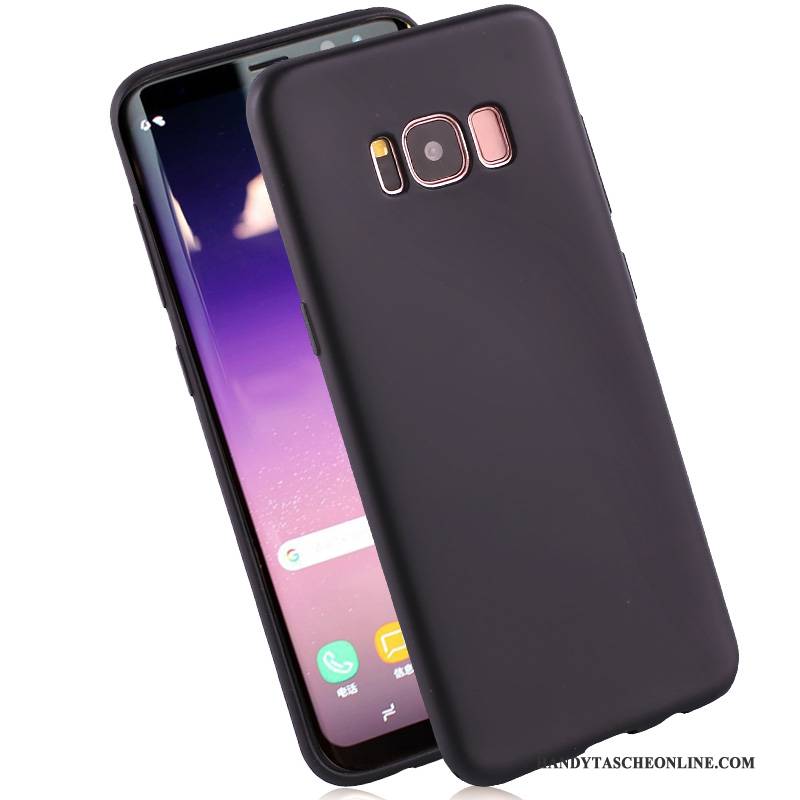 Hülle Samsung Galaxy S8 Schutz Handyhüllen Hängende Verzierungen, Case Samsung Galaxy S8 Taschen Anti-sturz Blau