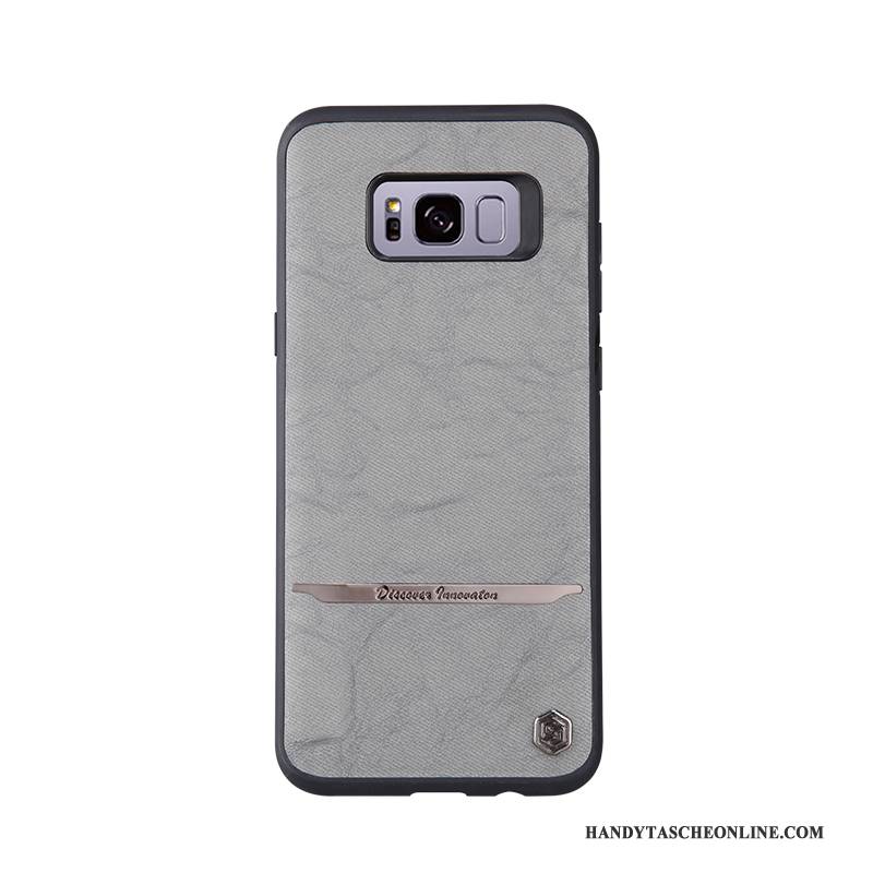 Hülle Samsung Galaxy S8+ Schutz Khaki Handyhüllen, Case Samsung Galaxy S8+ Gold Business