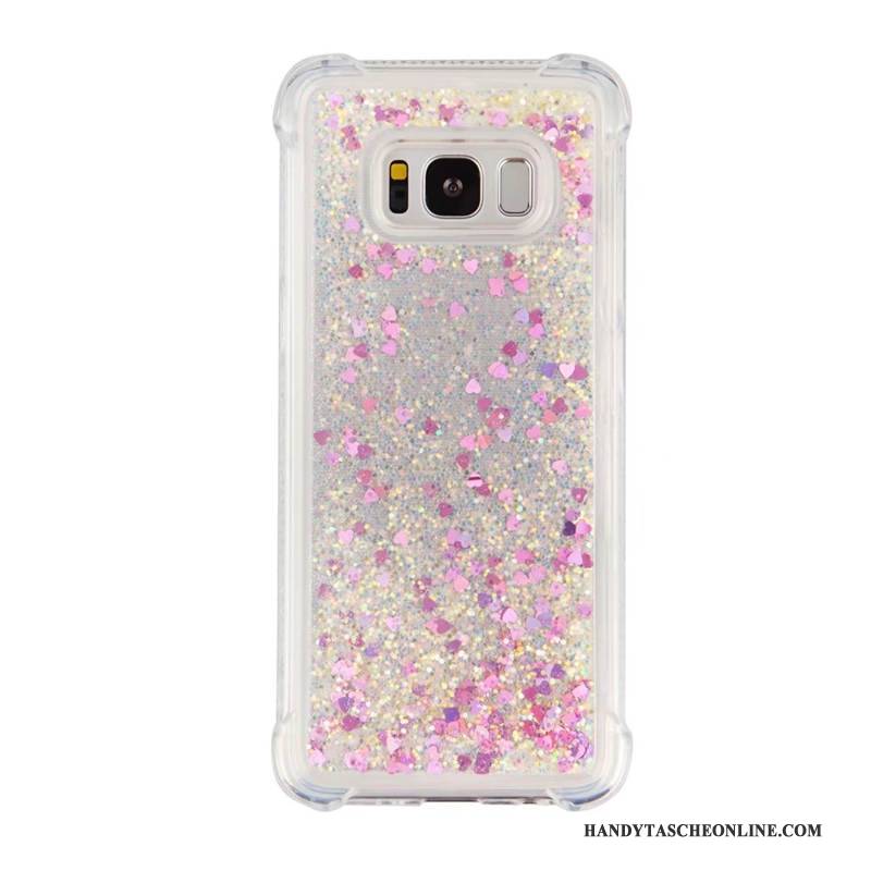 Hülle Samsung Galaxy S8 Schutz Lila Dicke, Case Samsung Galaxy S8 Handyhüllen Anti-sturz