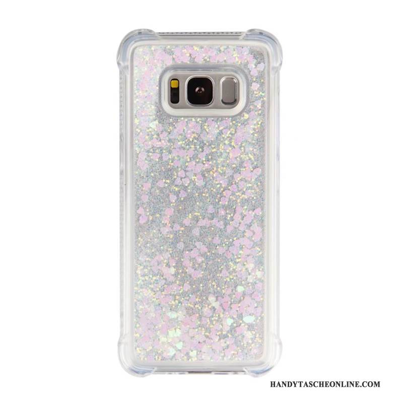 Hülle Samsung Galaxy S8 Schutz Lila Dicke, Case Samsung Galaxy S8 Handyhüllen Anti-sturz