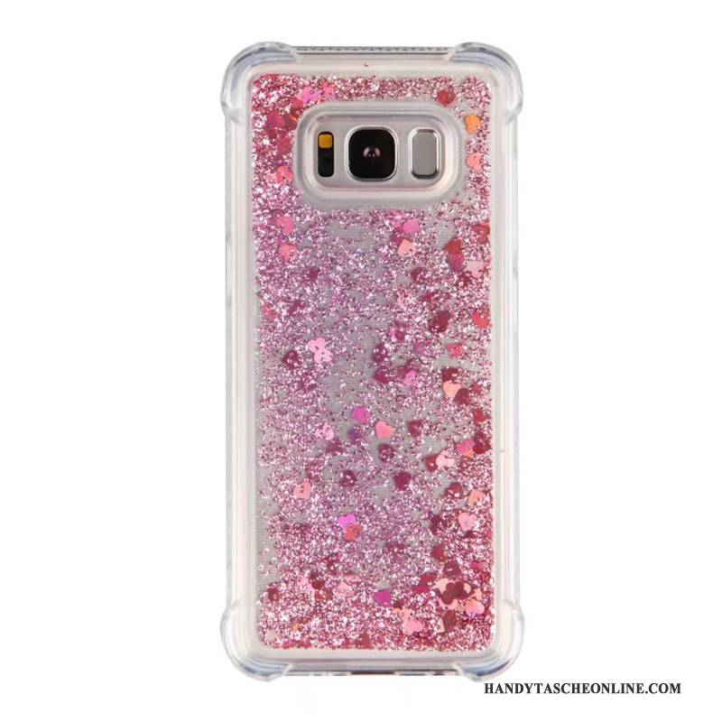 Hülle Samsung Galaxy S8 Schutz Lila Dicke, Case Samsung Galaxy S8 Handyhüllen Anti-sturz