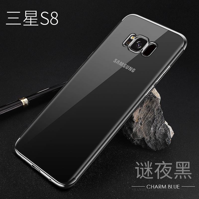 Hülle Samsung Galaxy S8 Schutz Schlank Handyhüllen, Case Samsung Galaxy S8 Taschen Anti-sturz Rot