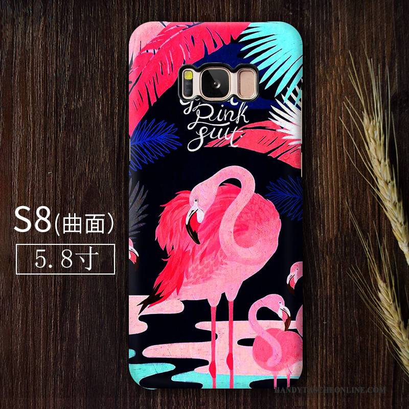 Hülle Samsung Galaxy S8 Schutz Schwer Handyhüllen, Case Samsung Galaxy S8 Taschen Persönlichkeit Vogel