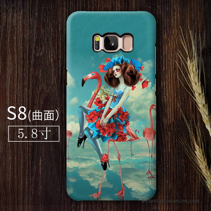 Hülle Samsung Galaxy S8 Schutz Schwer Handyhüllen, Case Samsung Galaxy S8 Taschen Persönlichkeit Vogel