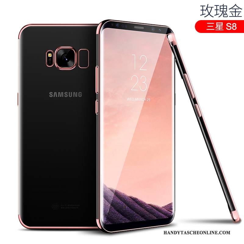 Hülle Samsung Galaxy S8 Silikon Handyhüllen Schlank, Case Samsung Galaxy S8 Taschen Anti-sturz Trend