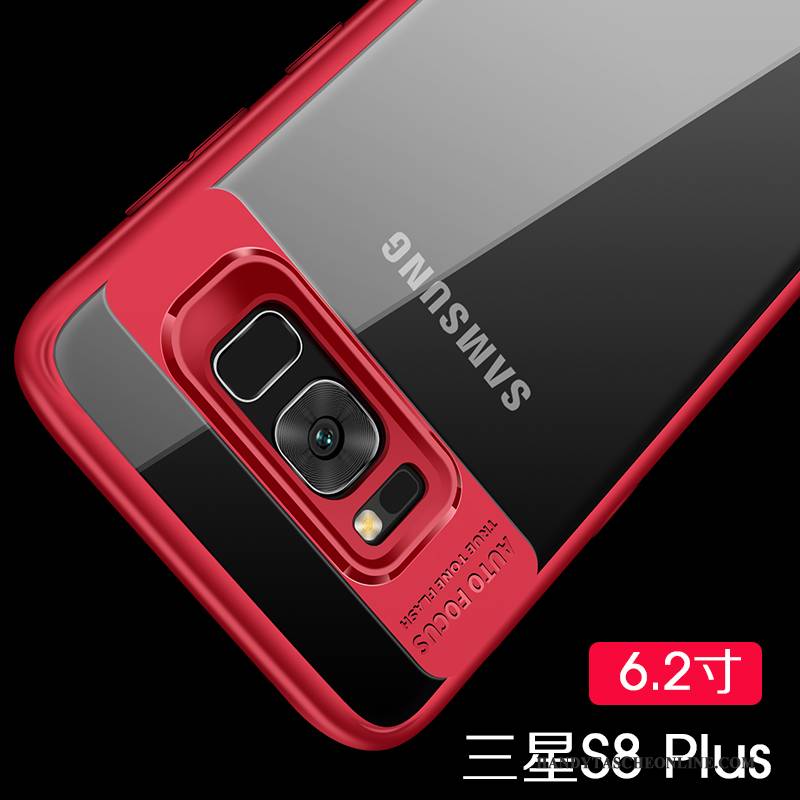 Hülle Samsung Galaxy S8+ Silikon Handyhüllen Silber, Case Samsung Galaxy S8+ Schutz Anti-sturz