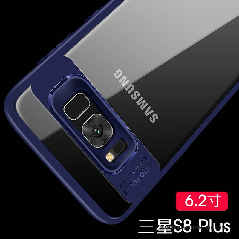 Hülle Samsung Galaxy S8+ Silikon Handyhüllen Silber, Case Samsung Galaxy S8+ Schutz Anti-sturz