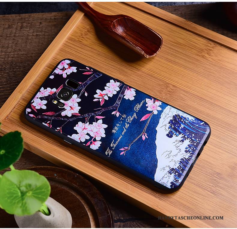 Hülle Samsung Galaxy S8+ Taschen Anti-sturz Persönlichkeit, Case Samsung Galaxy S8+ Retro Chinesische Art Handyhüllen