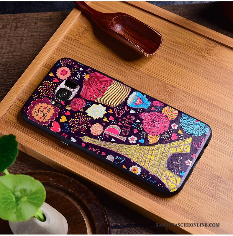 Hülle Samsung Galaxy S8+ Taschen Anti-sturz Persönlichkeit, Case Samsung Galaxy S8+ Retro Chinesische Art Handyhüllen