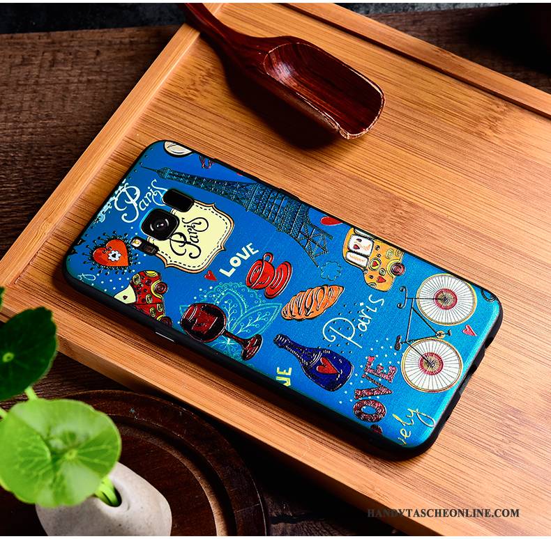 Hülle Samsung Galaxy S8+ Taschen Anti-sturz Persönlichkeit, Case Samsung Galaxy S8+ Retro Chinesische Art Handyhüllen