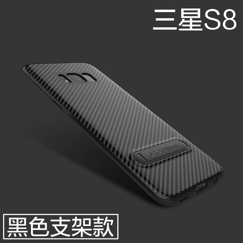 Hülle Samsung Galaxy S8 Taschen Handyhüllen Schwarz, Case Samsung Galaxy S8 Schutz Schlank