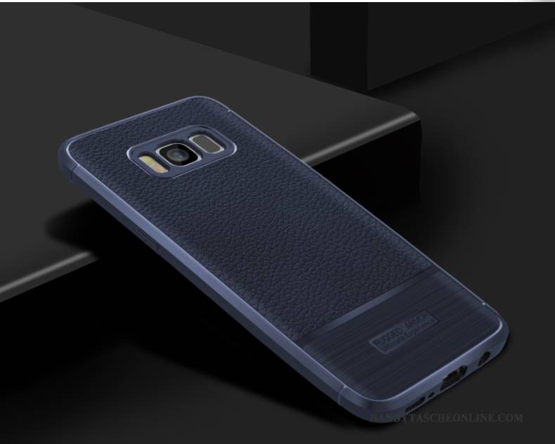 Hülle Samsung Galaxy S8+ Taschen Muster Handyhüllen, Case Samsung Galaxy S8+ Schutz Anti-sturz Schwarz