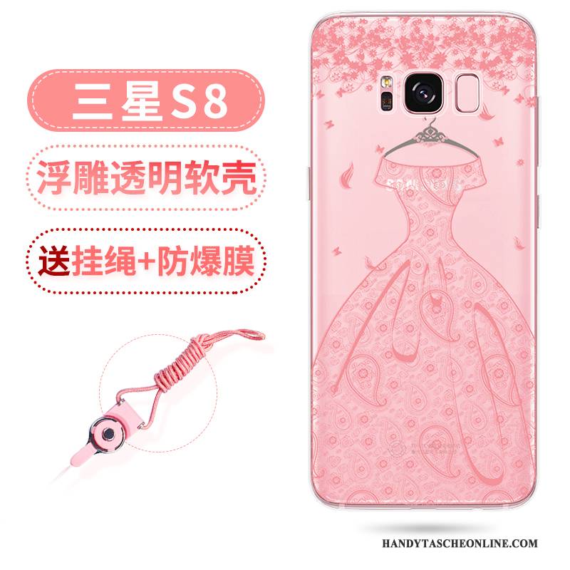 Hülle Samsung Galaxy S8+ Taschen Schön Anti-sturz, Case Samsung Galaxy S8+ Silikon Transparent Handyhüllen