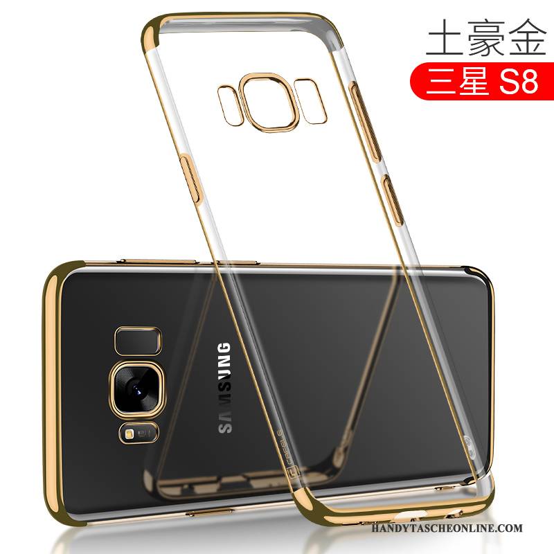 Hülle Samsung Galaxy S8 Taschen Transparent Anti-sturz, Case Samsung Galaxy S8 Silikon Handyhüllen Schlank