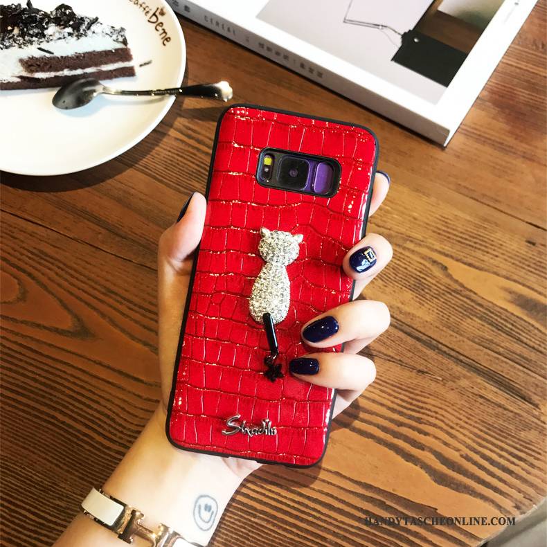 Hülle Samsung Galaxy S8 Taschen Trend Weiß, Case Samsung Galaxy S8 Kreativ Persönlichkeit Handyhüllen