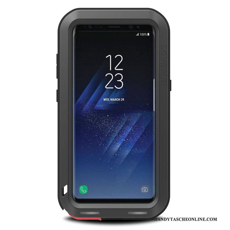 Hülle Samsung Galaxy S8 Taschen Weiß Anti-sturz, Case Samsung Galaxy S8 Schutz Drei Verteidigungen