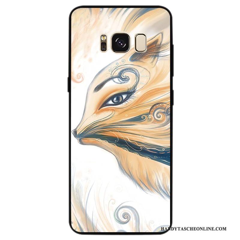 Hülle Samsung Galaxy S8 Weiche Anti-sturz Persönlichkeit, Case Samsung Galaxy S8 Prägung Handyhüllen Trend