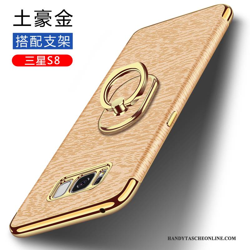 Hülle Samsung Galaxy S8 Weiche Gold Handyhüllen, Case Samsung Galaxy S8 Schutz Rosa Anti-sturz